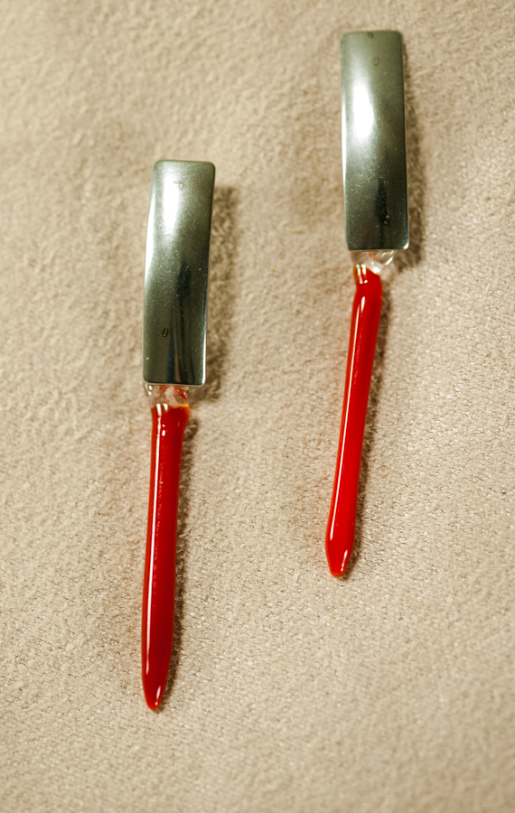 Naušnice Resice crvene