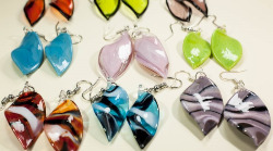 NAUŠNICE OD MURANO STAKLA